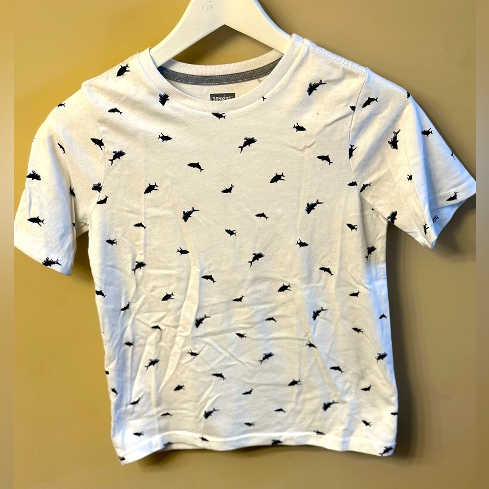 Boys shark shirt